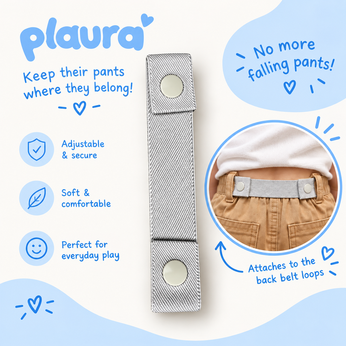 TinyTuck™ Adjustable Toddler Belt